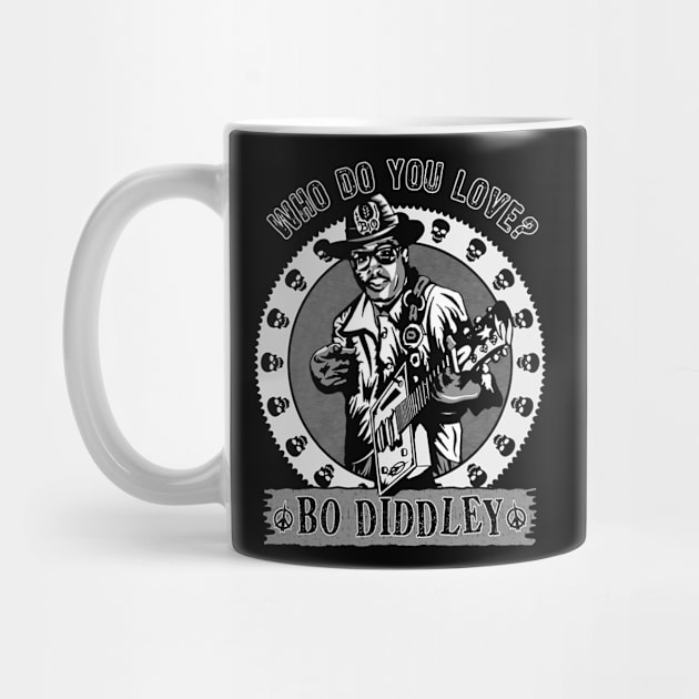 Bo Diddley - Who do you love by CosmicAngerDesign